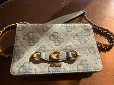 GUESS Cream Handbag with Gold