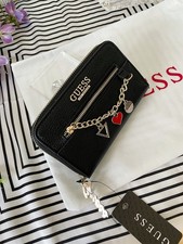 Guess Black Alaina Zip Around