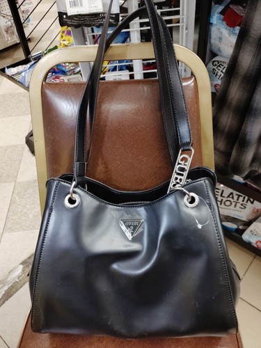 Guess black leatherette - guess,