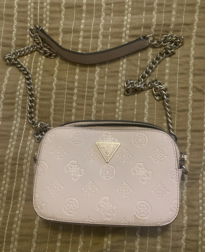 Guess pink crossbody purse - pink,