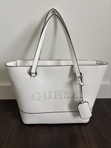Guess large leather tote - large,