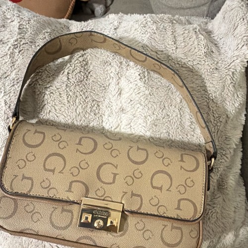Guess beige logo print - beige,
