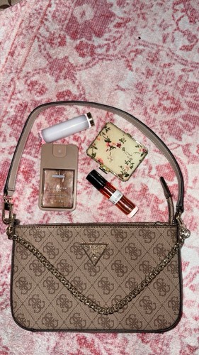Guess small beige - beige/brown, logo
