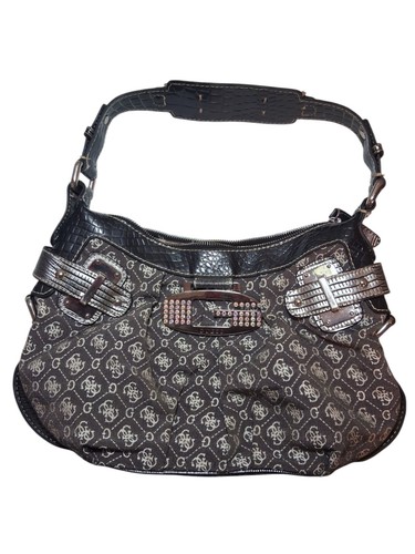 Vintage y2k guess - big, silver