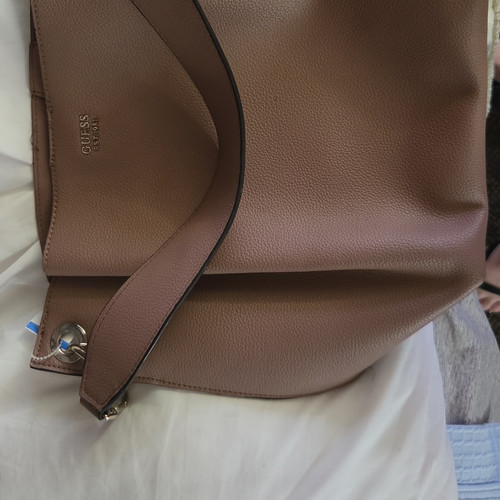 Guess brown shoulder bag solid - guess,