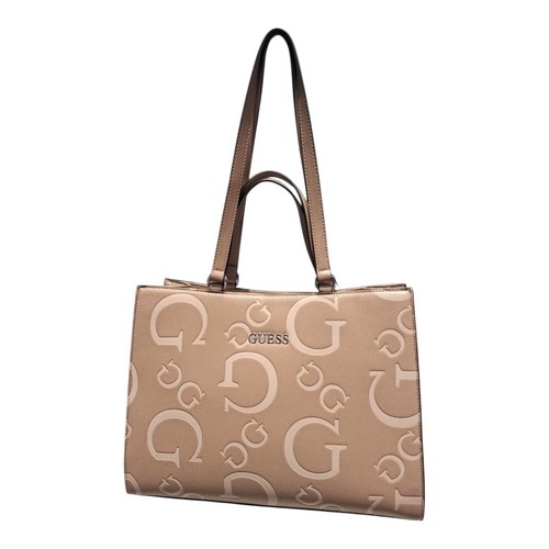 Guess brown logo satchel top - guess, satchel/top