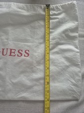 Guess Dust Bag White Empty