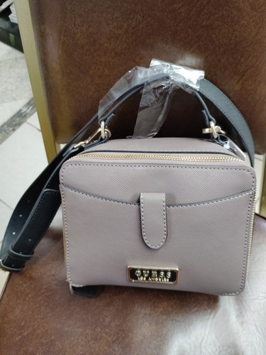 Guess taupe crossbody bag - taupe,