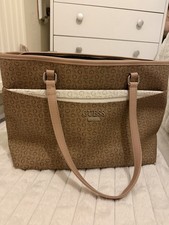 GUESS Women's Cream Faux