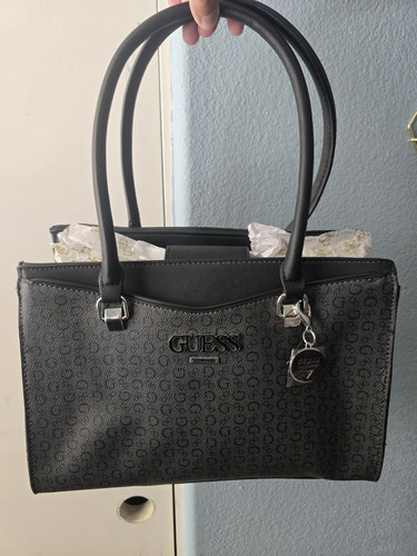 Guess black logo print - logo,